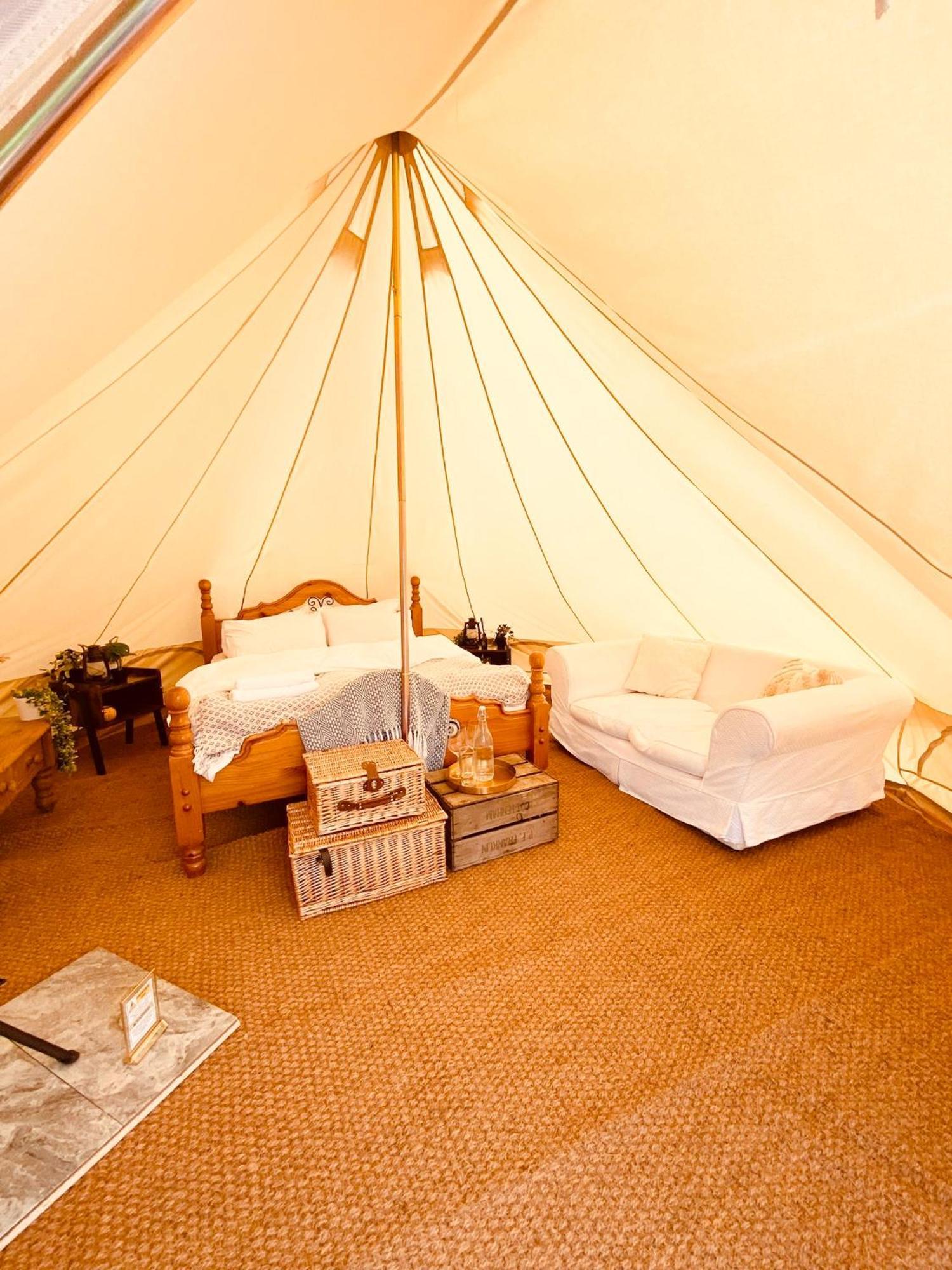 Fen Meadows Glamping - Luxury Cabins And Bell Tents Cambridge  Exteriér fotografie